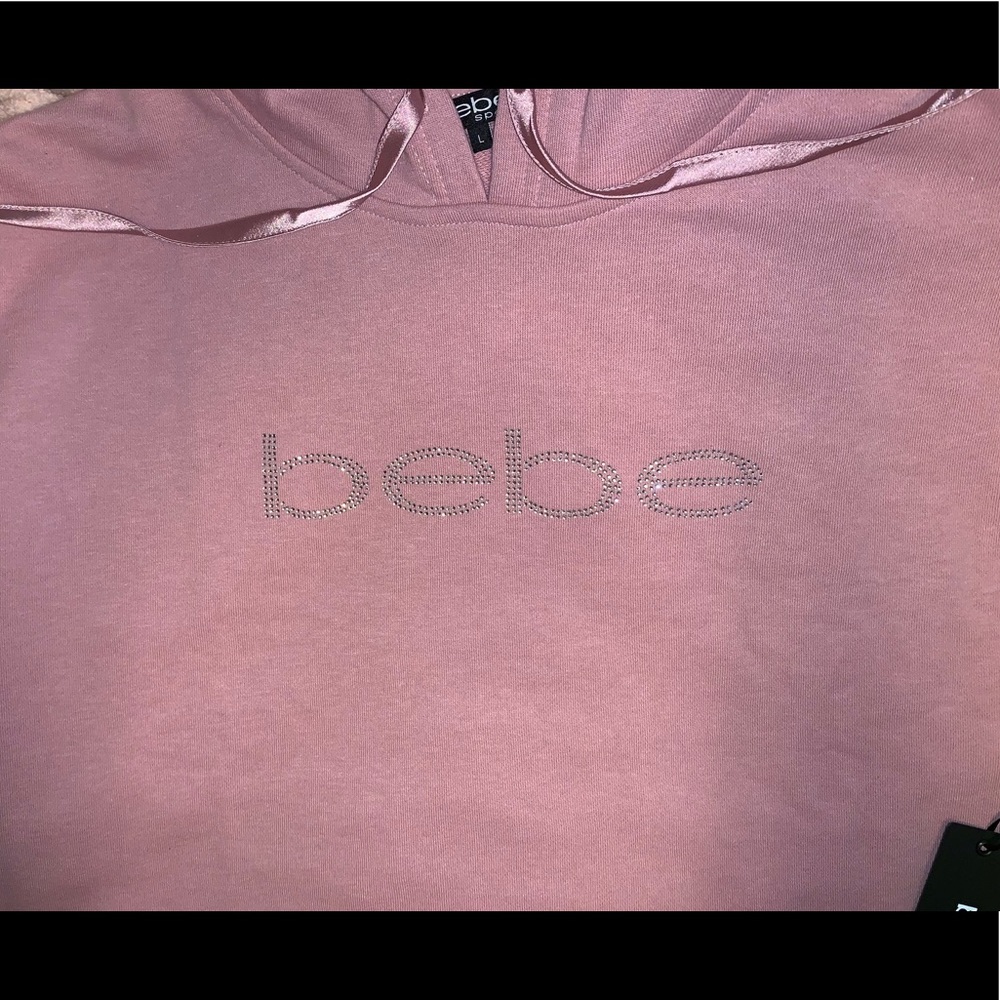 🌟SOLD🌟🌸BEBE HOODIE SIZE LARGE NWT🌸🌸